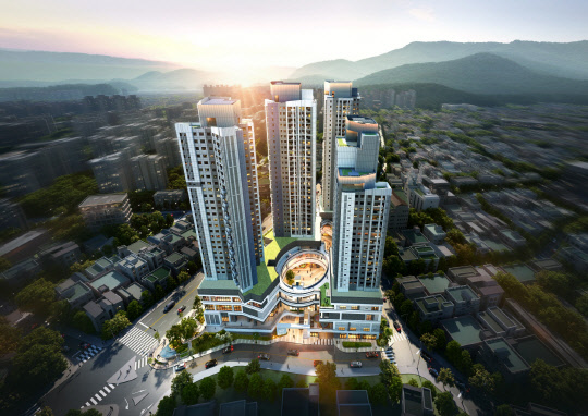 '한화 포레나 미아' 조감도. <한화건설 제공>